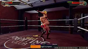 Riley Blacke VS Tiffany Hanz (Naked Fighter 3D)