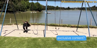 My man makes me have a squirt in the park while people are watching us