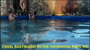 CRUEL BASTINADO AND FEET TORMENT IN THE SWIMMING POOL HD VERSION