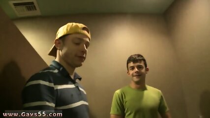 Teen boys suck cock in public and men showing their huge dicks gay Busted in the Bathroom