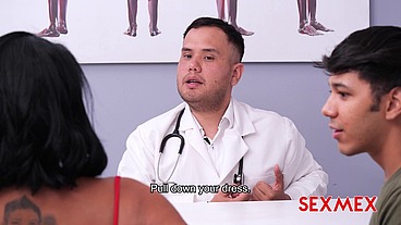 SEXMEX - STEP-MOM GOES TO PERV DOCTOR . GALI DIVA