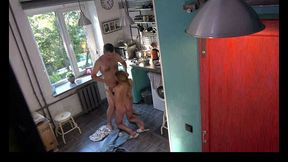 Captivating sweet thing's blowjob action