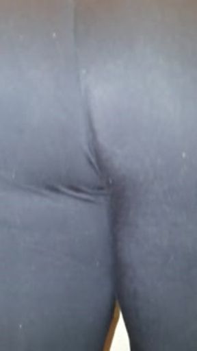 BIG BOOTY Brazilian Babe in See Through Leggings