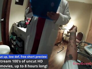 Step Into Black Hotty Lotus Lain's Body During the time that Undergoing Yearly Gyno Scrutiny At Doctor Tampa's Gloves Hands On GirlsGoneGyno