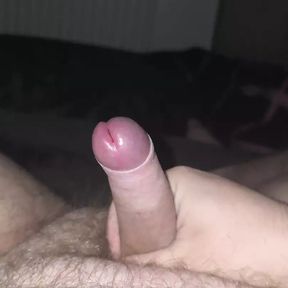 Chubby boy wake up and jerked off untill he cums