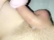SNAPCHAT Brit fucks FLESHLIGHT || LUBES UP DICK & BALLS