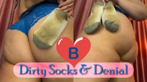 FemDom Humiliation Game - Dirty Socks and Denial CLIP B