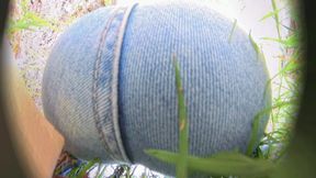 Outdoor Walk - Real Farting Sound pov