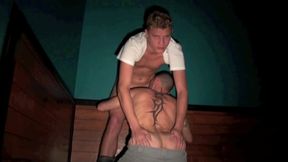 sexy twink fucked by kameron frost in a sauna