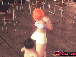 Gwen Tennyson Groans from Tongue & Fingers - Juicy Vagina Orgasm in Sexy CG Teen Porn