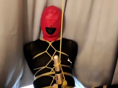 frogtied dildo gag mask