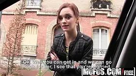 Mofos - stranded teenagers - Lea Guerlin - horny french amateur