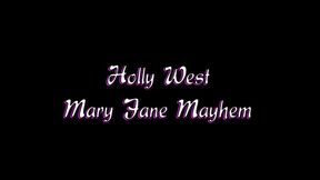 holly west and mary jane mayhem in intense lesbian seduction