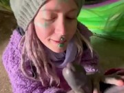 I get Face Fucked by a Graffiti Artist in puplic