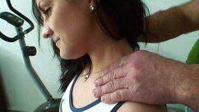 This horny German teen is ready for a hard fuck