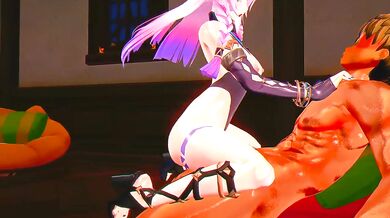 Citlali has Hot NTR Sex at the Bar - Genshin Impact