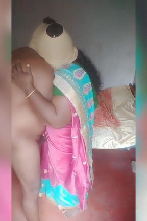 Indian lover saree performance part.1