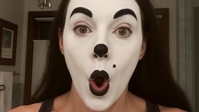 Mime caught in the act!