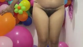POP ALL BALLOONS TH ME ROOM
