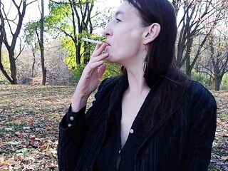 INHALE 51 Smokin' and risky public nudity in Montreal by Gypsy Dolores