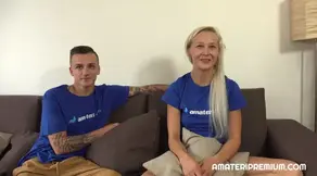 Czech amateurs couple Lenka and Tomas
