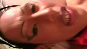 Thai Tranny Blows and Jerks off Until She Cums.