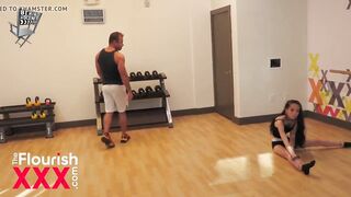 BTS of Chad White and Zaria into Yoga Instructor -