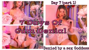 7 Days Of Cum Denial, Day 7 Denial Is Forever