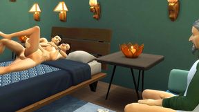 stepmom bind her stepson to have sex with her supported by his stepfather - stepmother and stepson