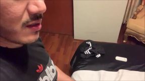 Muscle Bubble Butt Get His Ass Rimmed After Sucking Master Dick