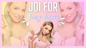 JOI For Tiny Losers 1080WMV - Goddess Aurora Jade - Bratty blonde Barbie humiliates you for your small loser dick and tells you how to jerk off