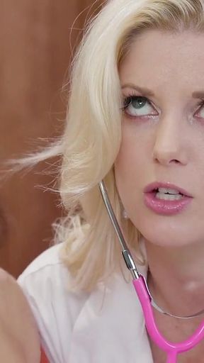 GIRLSWAY - Unprofessional Doctor Charlotte Stokely Wants To Fuck Her Patient Whitney Wright