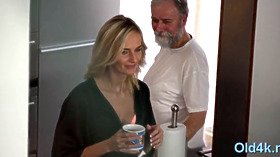 Lovable blonde doxy get fucked in mouth