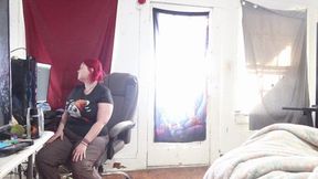 ReneeSakuya doesnt want to wet, pee in her trousers, dress pants, or does she? 720p