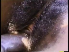 Ripped black stud gets his tool sucked by a sexy ebony slut outdoors