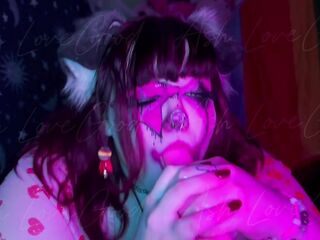 Cute Clown PuppyGirl Swallows Wang - Blair Barks