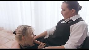 big dick Trans fucks girl