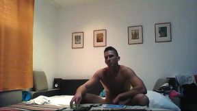 European Model Proxo Jerks His Dick