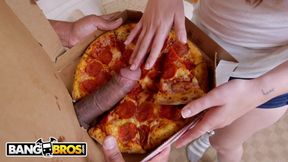 Sexy - Magnum Size Pizza Delivery For Joseline Kelly