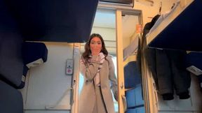 Train Conductor Caught Passenger Jerking Off, But Wasn't Confused And Jumped On His Cock Feat. Dis Diger