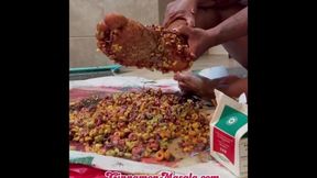 Ethnic Feet with molasses & fruit loops