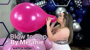 Melanie Blow To Pop Long Pink Unique 16 - 4K