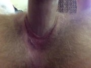 Teen FTM Uses Own Cock To Fuck His Pussy