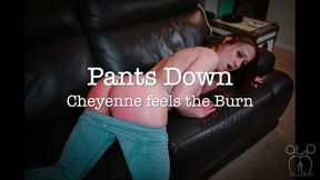 Pants Down - Cheyenne Feels the Burn - 720p