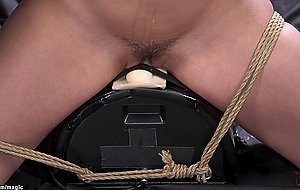 Huge tits MILF spanked and fucked