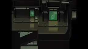 Hottest busty Asian babe tramples and dominates in 3D anime RPG game