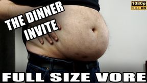 The Dinner Invite - Full Sized Vore - Full HD 1080p - KingMarti - MOV