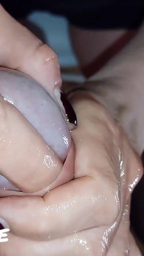 Spectacular moment from &quot;Watch My Breasts While I Massage Your Juicy Mushroom Head Cock (Milking-time)&quot;
