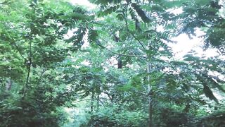 19 Yo sex into the forest, into a tent. REAL FILM