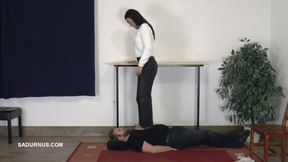 Slave under the feet of Mistress Natasa A mp4